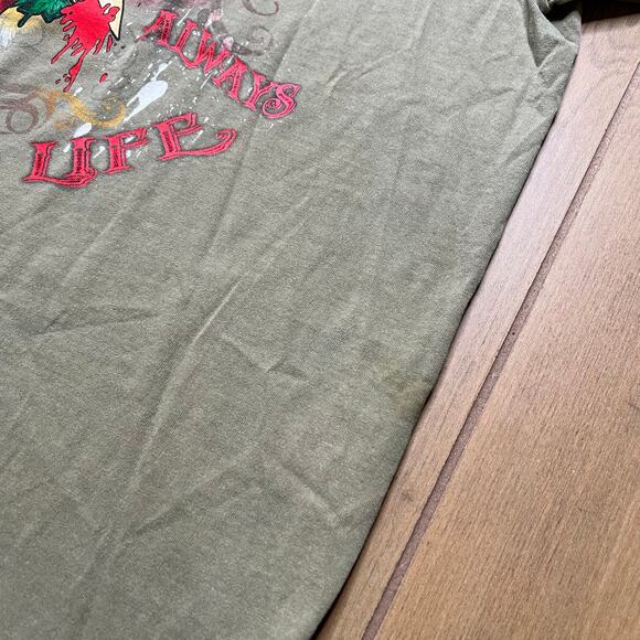 Vintage Arizona brand graphic t-shirt Men Sz 2XL Rose Hearth Retro Y2K - Picture 4 of 10